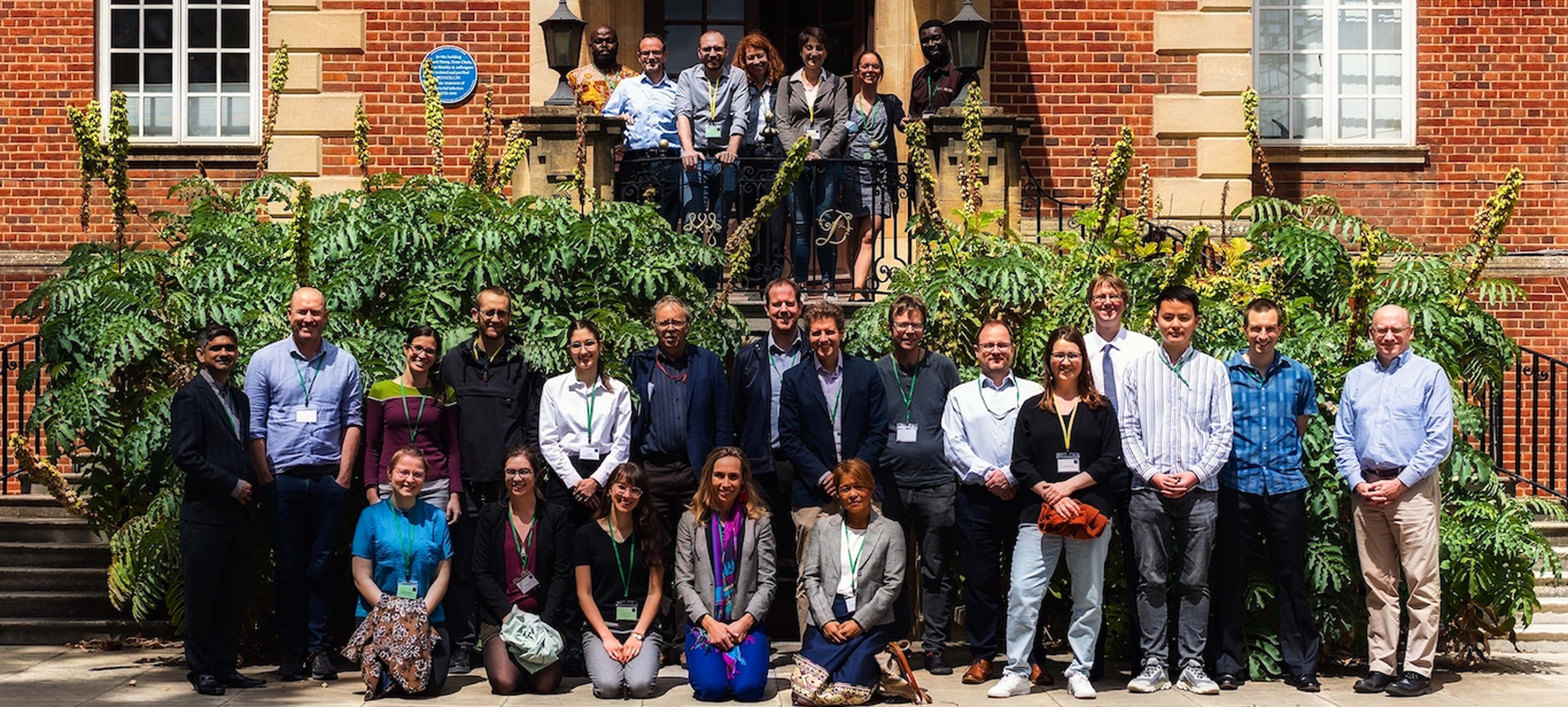 FORESFA team in group picture outside Oxford college