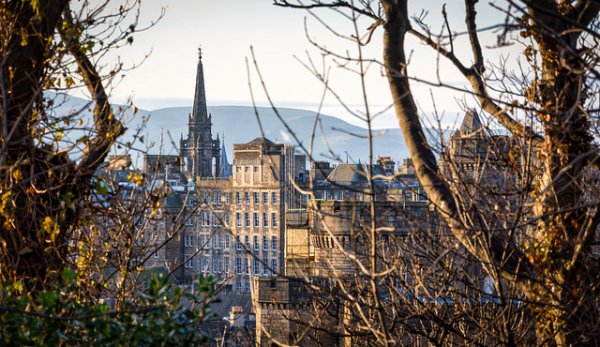 Edinburgh view from Calton Hill