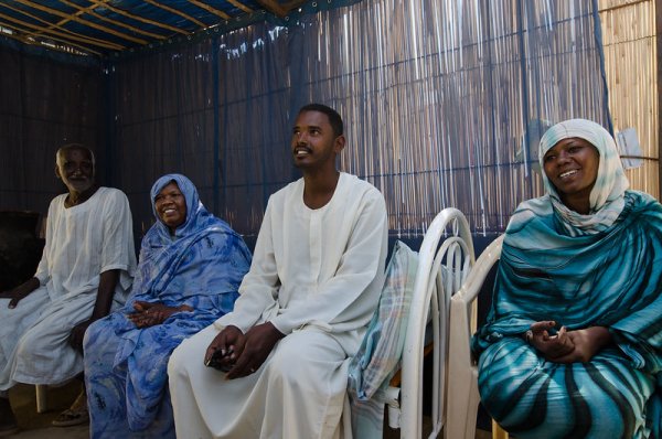 people sitting on chairs